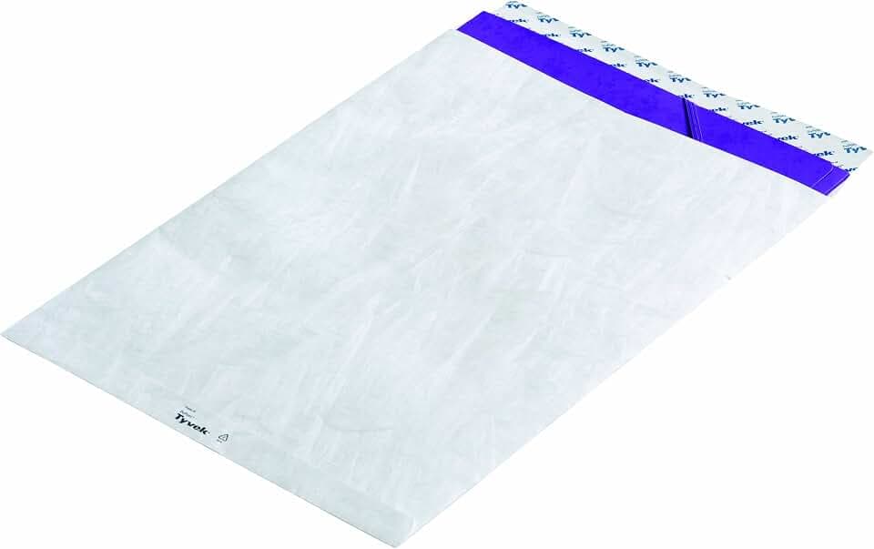 Tyvek Versandtasche H4 (371x262x3 mm) haftklebend weiß 55g 100 Stück