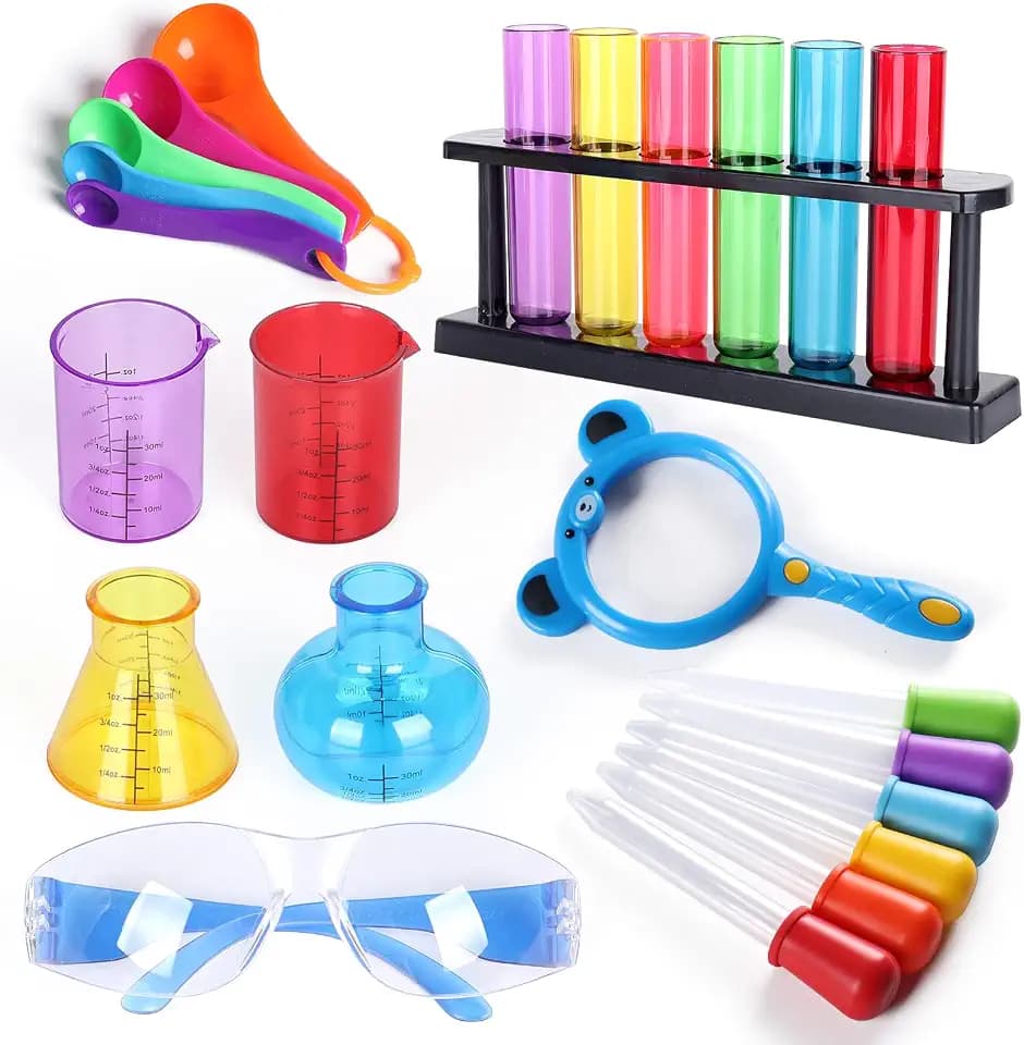 Science Kits for Kids 3-5 Test Tube Droppers for Kids Chemistry Set
