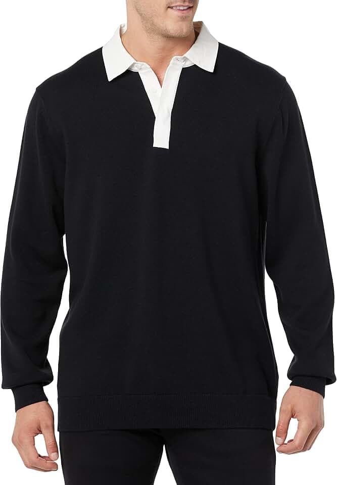 Amazon Essentials Herren Rugby-Pullover