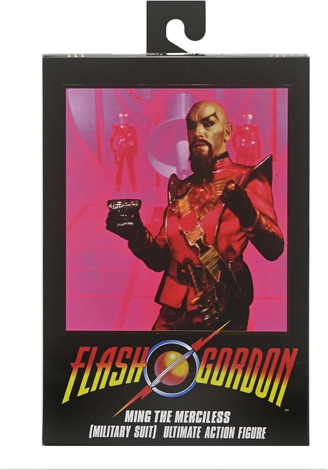 NECA - King Features Flash Gordon - Ming Red Military 7In Ultimate Action Figure