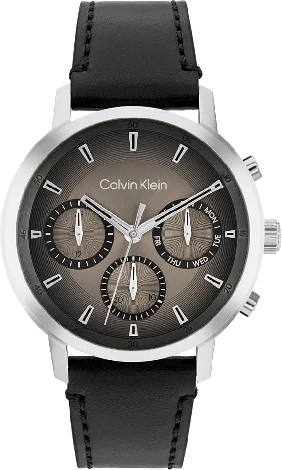Calvin Klein Gauge Collection Analoguhr für Herren mit Edelstahlarmband