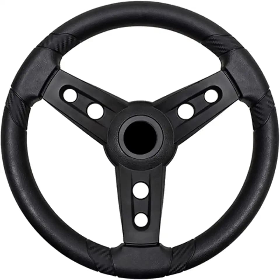Red Hawk Steering Wheel for Club Car Tempo Onward Precedent
