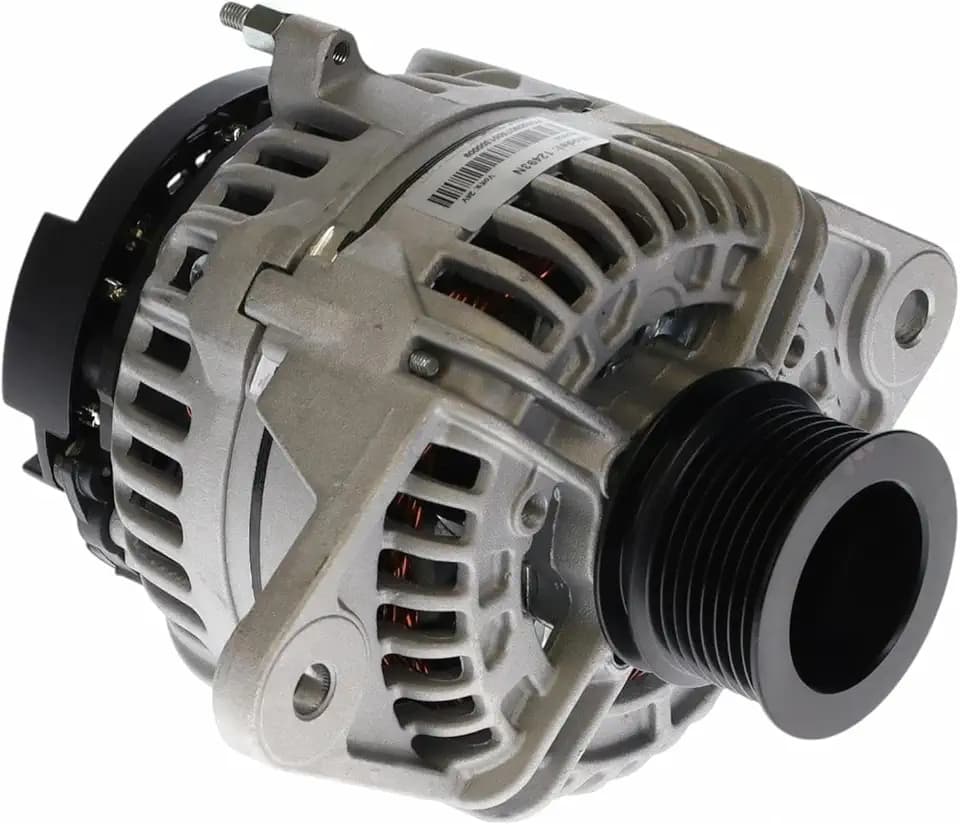 OEG Parts New Alternator Compatible With John Deere LOADER 444K 524K 544K 624K 644K 724K 744K 824K 0124655013, AT300167, AT387574, SE501838, ABO0437, 40024105