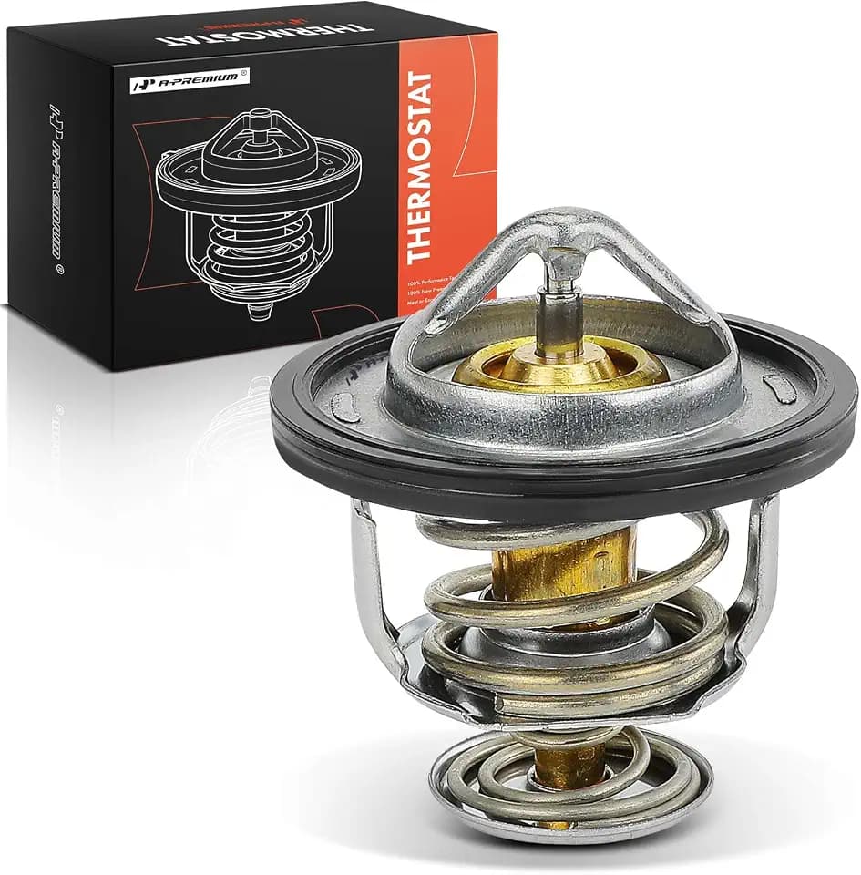 A-Premium Engine Coolant Thermostat Compatible with Mazda, Ford, Chevy