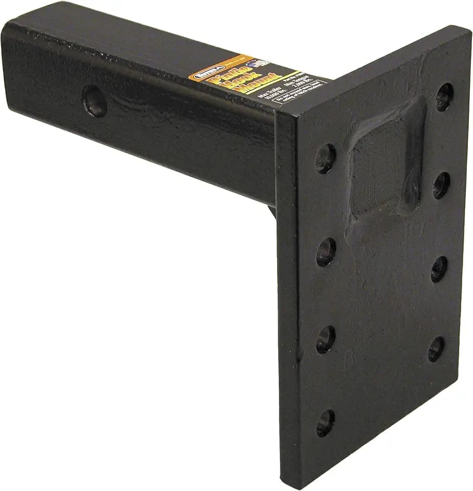 Buyers Products PM87 Pintle Hook Mount 3-Position 2 Inch Receiver Black