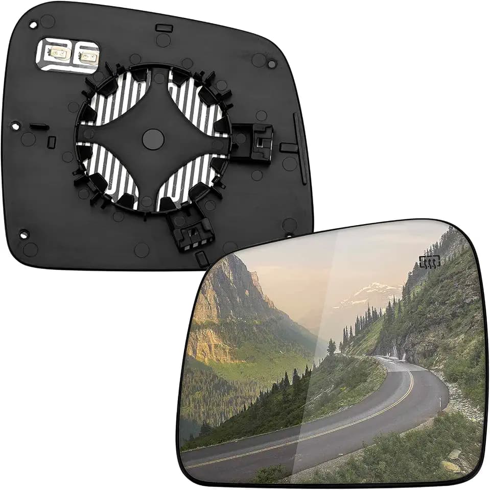 Driver Side Mirror Replacement for Jeep 2011-2020 Grand Cherokee, for Dodge 2014-2019 Durango Mirrors Glass - Left Side Rear View Mirror with Power Heated