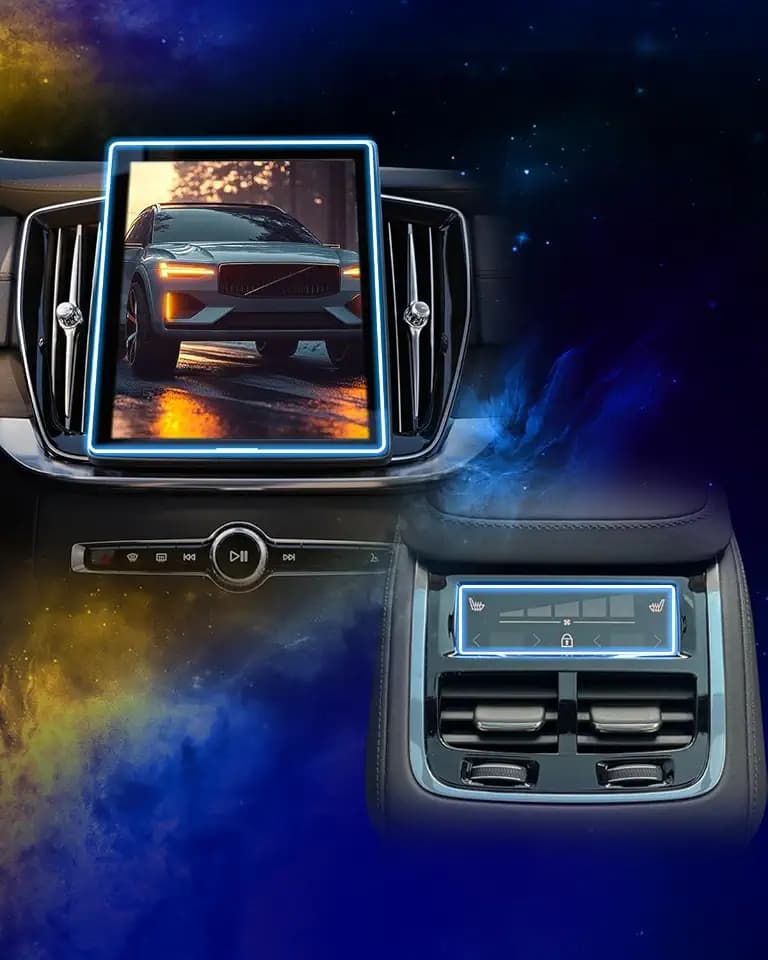 2PCS for Volvo XC90 Screen Protector 2025 2026