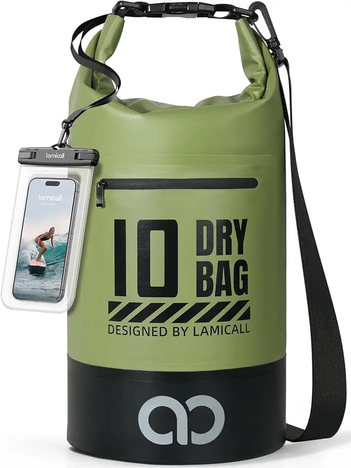Lamicall Dry Bag, wasserdichte Tasche Beutel, Wasserfester Rucksack Drybag