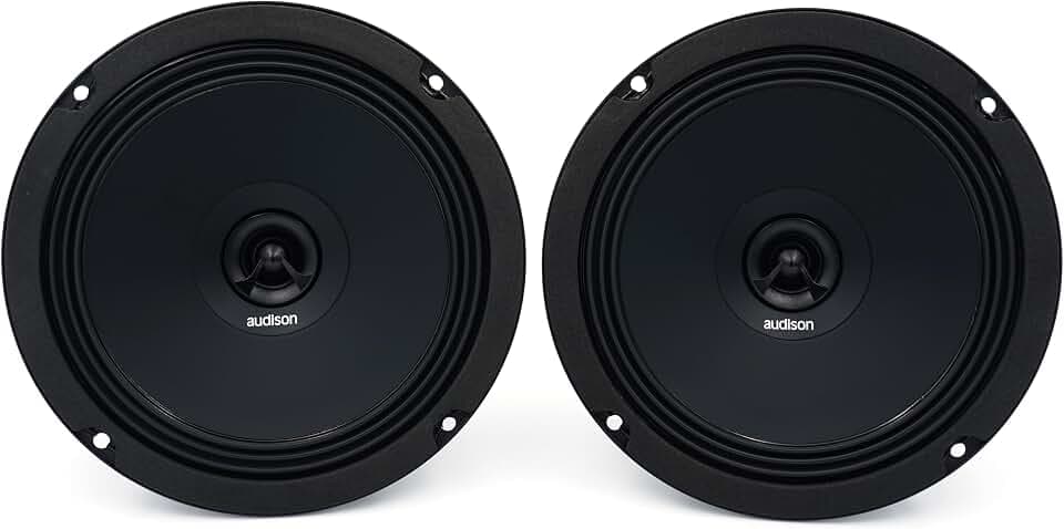 Audison APX 6.5 Paar 2-Wege-Koax-Lautsprecher 165 mm 210 W Spitzenleistung
