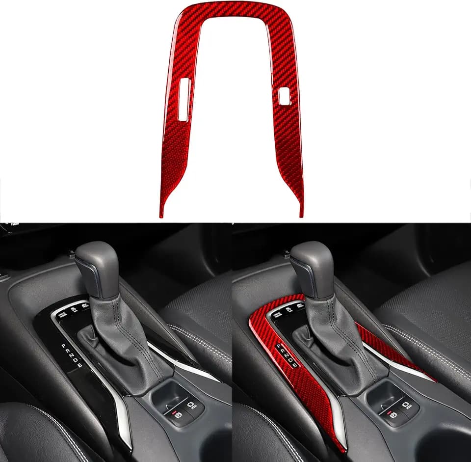 Gear Shift Panel for Toyota Corolla & Cross Car Accessories Red -B