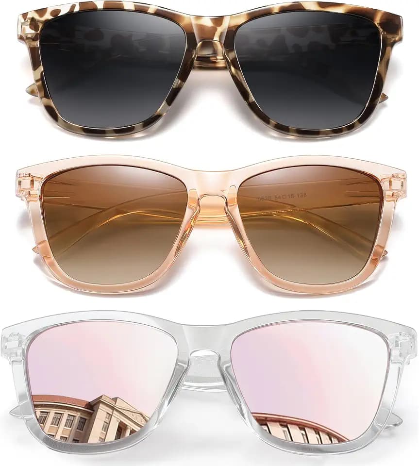 DANAMY Sunglasses Womens Polarized Sunglasses for Women Men UV Protection