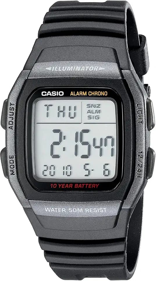 Casio Men's W96H-1BV Classic Sport Watch