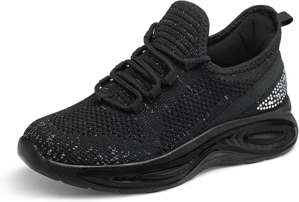 RUNSIDE Girls Lightweight Sneakers for Kids