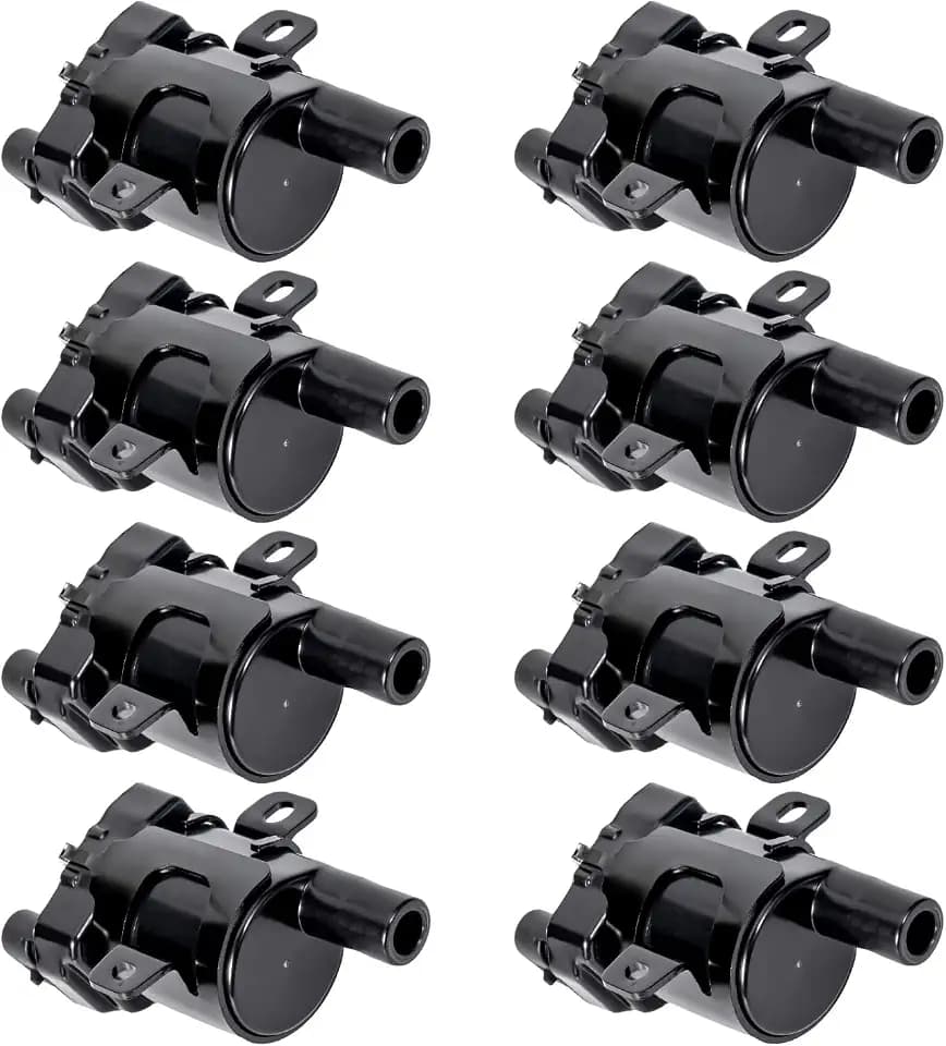 Motorevo UF262 Round Ignition Coil Pack for Chevy Tahoe 2000-2006 4.8L 5.3L