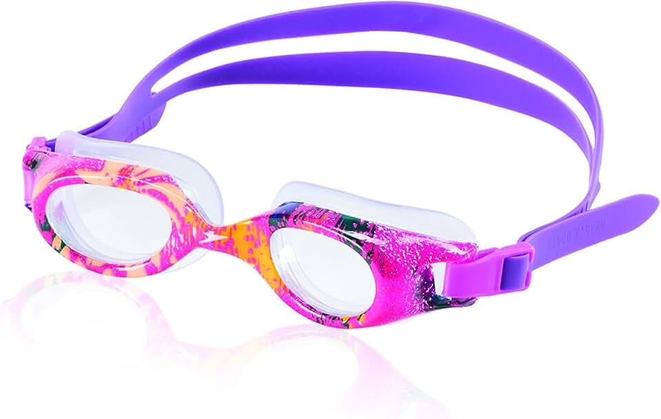 Speedo Unisex-child Swim Goggles Hydrospex Ages 6-12