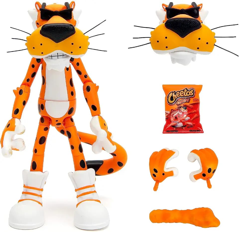 Jada Cheetos 6" Chester Cheetah Action Figure, Toys for Kids and Adults