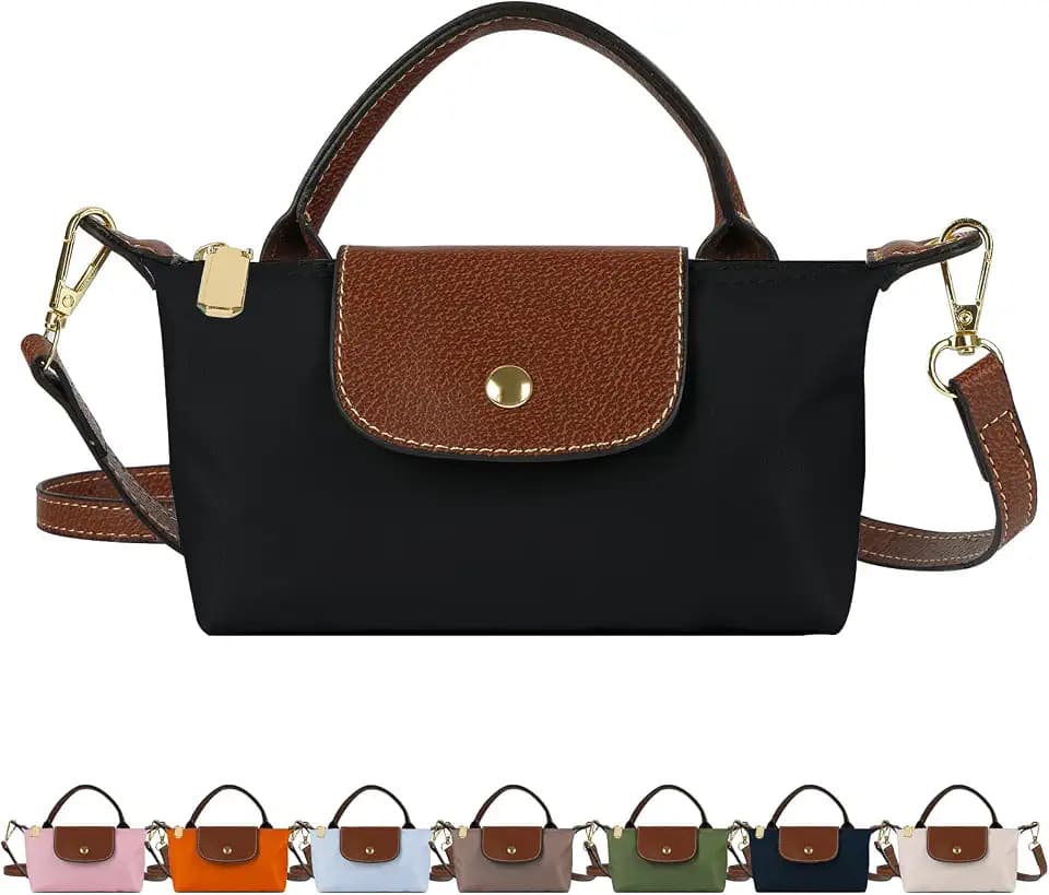 Black Mini Crossbody Shoulder Bags For Women，Ladies Shoulder Bag