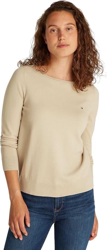 Tommy Hilfiger Damen Pullover Strickpullover