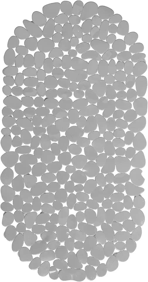 Relaxdays Badewannenmatte Steinoptik, rutschfeste Badewanneneinlage, mit Saugnäpfen, waschbar, BxT: 36 x 68 cm, Farbwahl