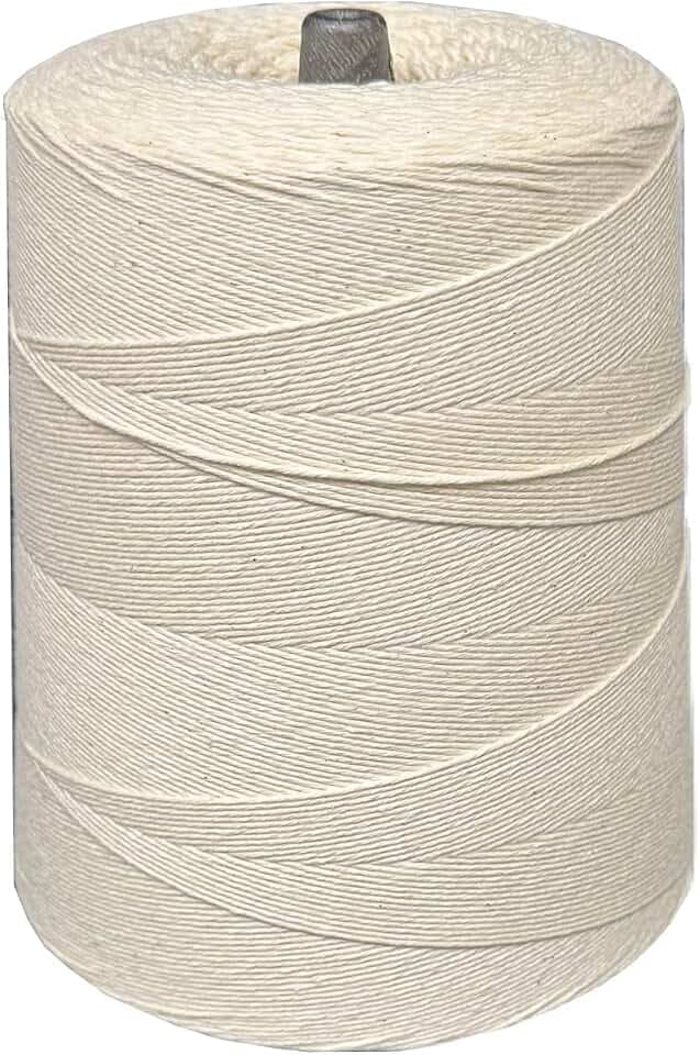 8 PLY Cotton Twine 2.5 LB Cone - 6000 FEET