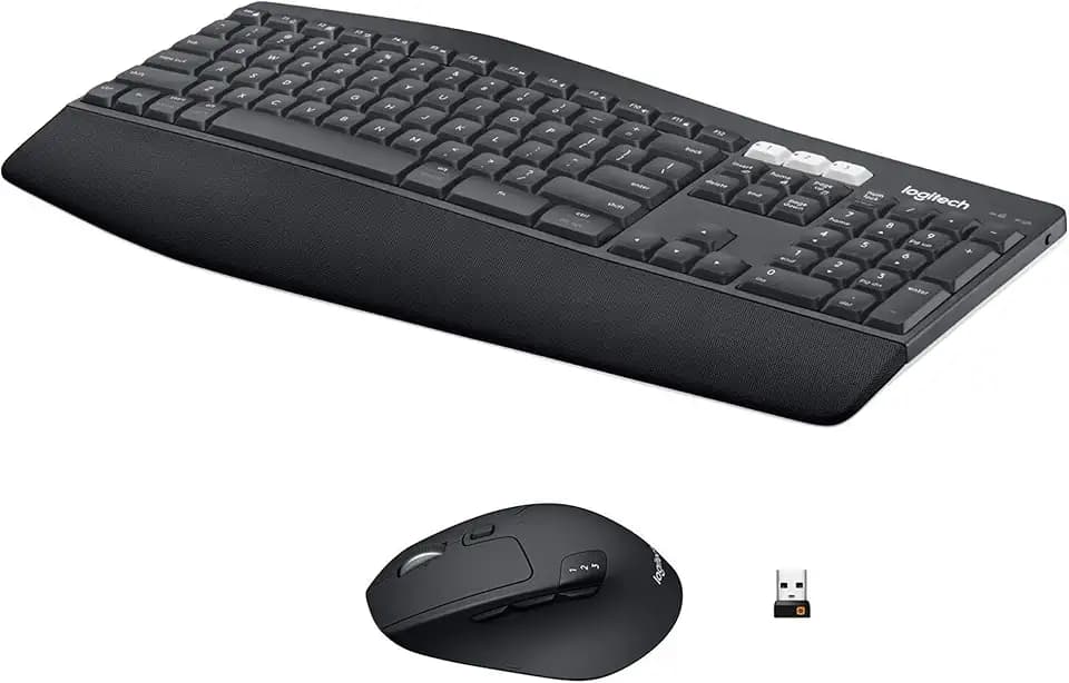 Logitech MK850 Performance Wireless Keyboard and Mouse Combo - Graphite