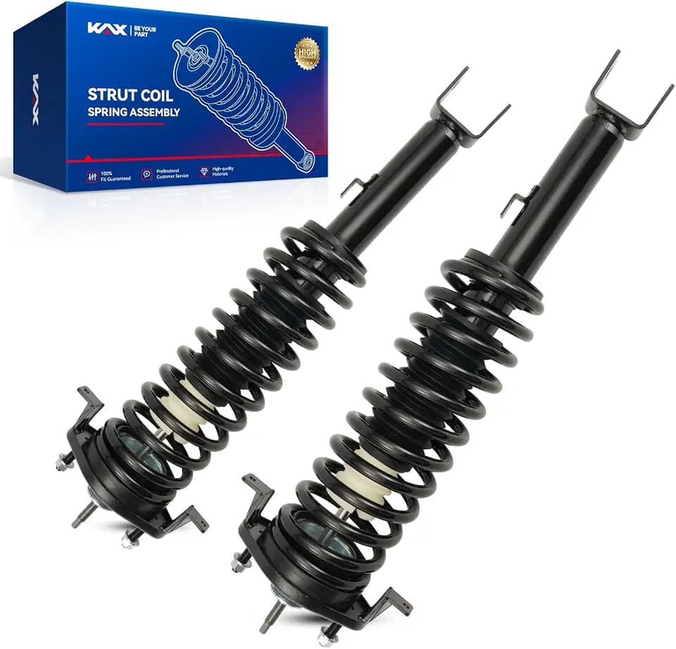 KAX Rear Quick Struts for Dodge Stratus 2001-2006, Chrysler Sebring 2001-2006 Rear Shocks Complete Struts Assembly with Coil Spring Set of 2, Replace 271311 271311