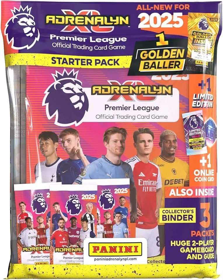 Panini Premier League 2024/25 Adrenalyn XL Starter Pack, Mixed