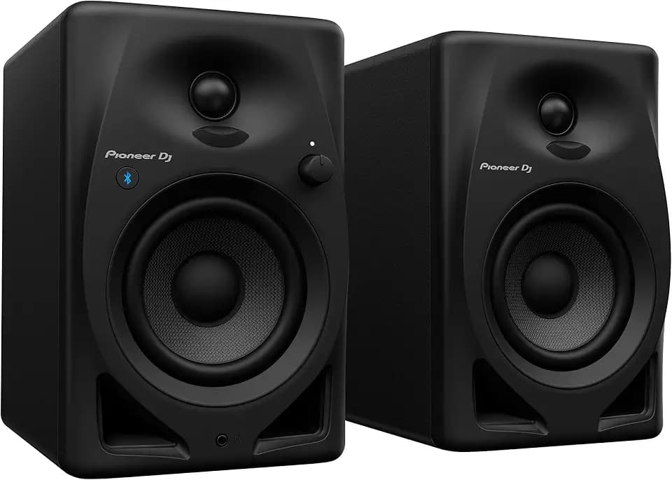 Pioneer DJ DM-40D-BT 4-inch Active Monitor Speakers, Bluetooth, Pair