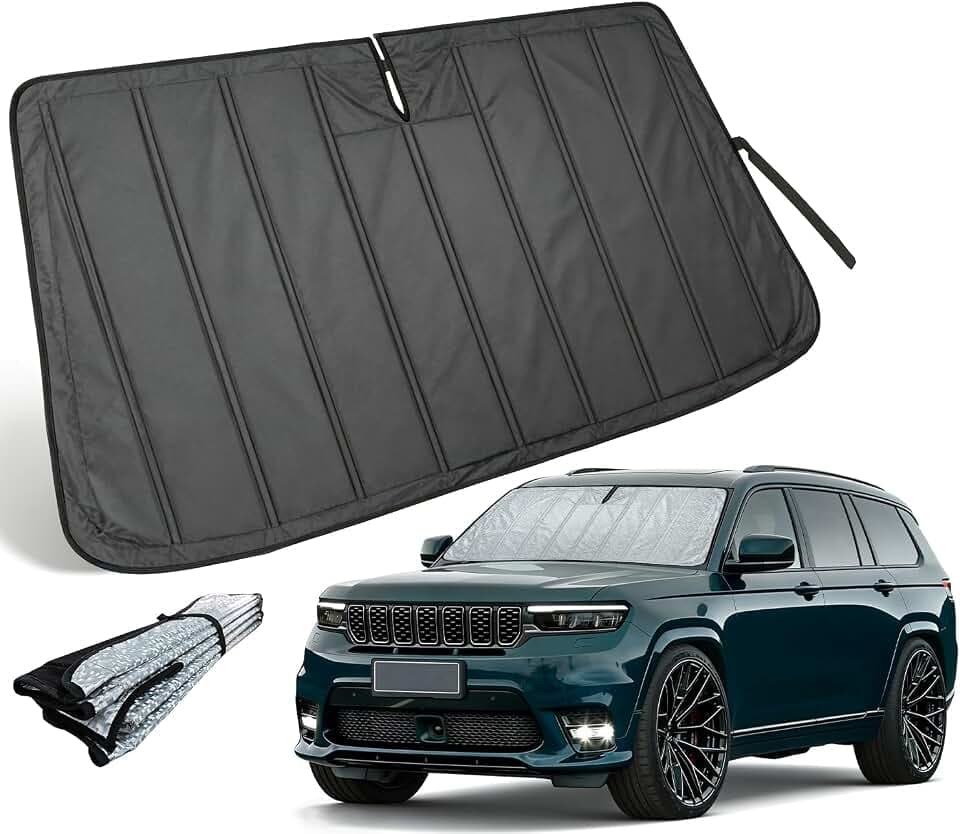 Windshield Shade for Jeep Grand Cherokee 2021-2026 Grand Cherokee L