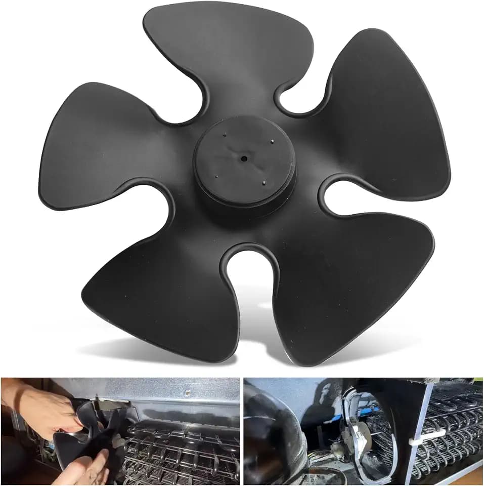 241639502 Refrigerator Condenser Fan Blade Compatible with Frigidaire, Sears-Kenmore, Elect-rolux Refrigerators - Replaces 241536201 241639501 7241639501 AP5971556 PS11703633
