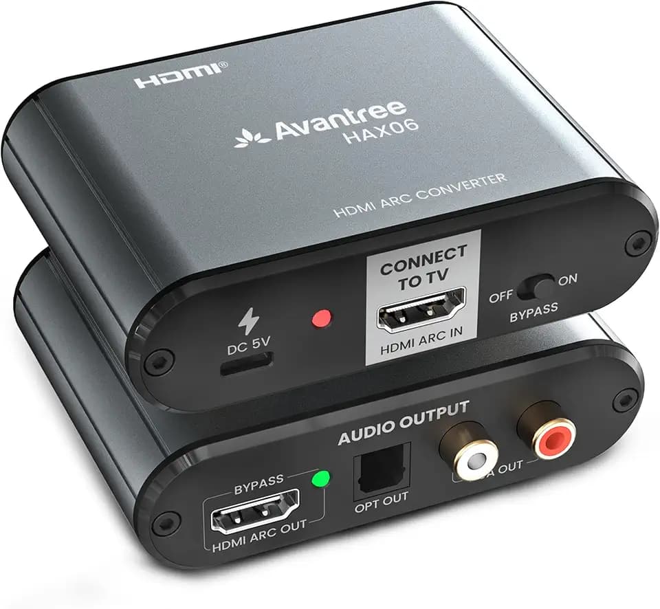 Avantree HAX06 - HDMI-ARC-Audio-Extractor mit Soundbar-Bypass