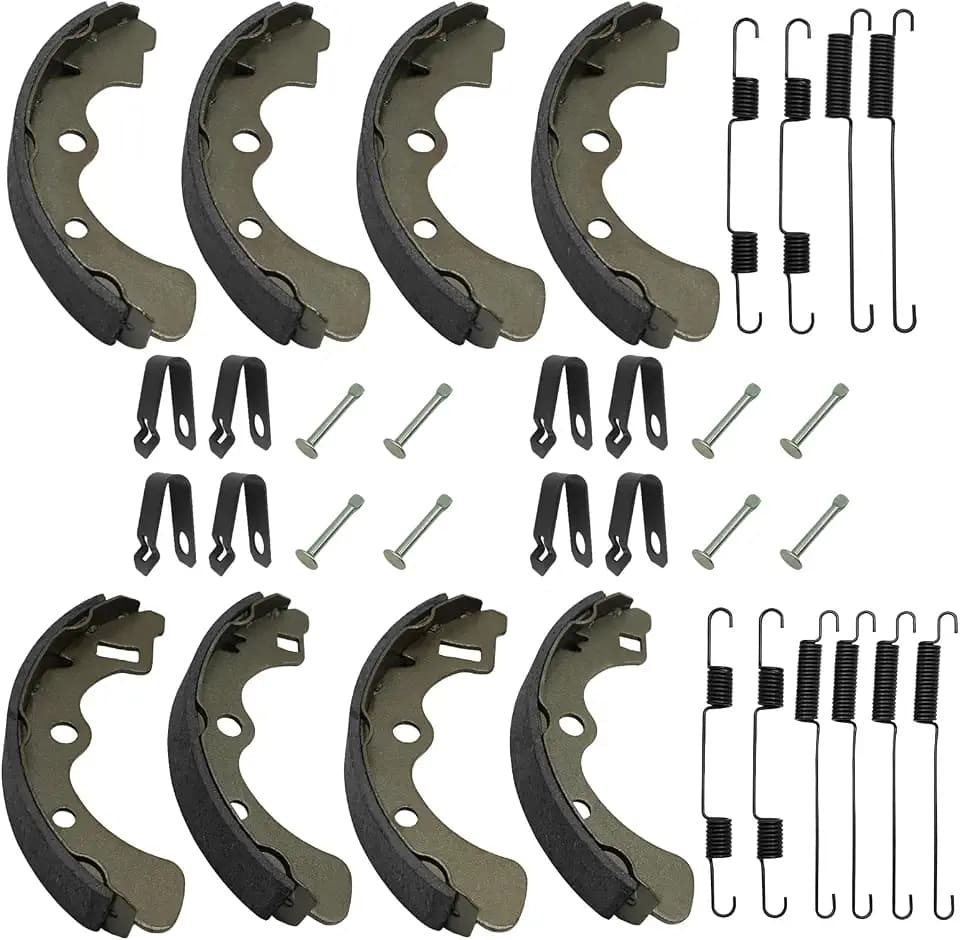Brake Shoes Front&Rear All for Kawasaki Mule 2510 1000 2520 2500 2030 2020 2010 Diesel KAF450 KAF540 KAF620 KAF950 1988-2000