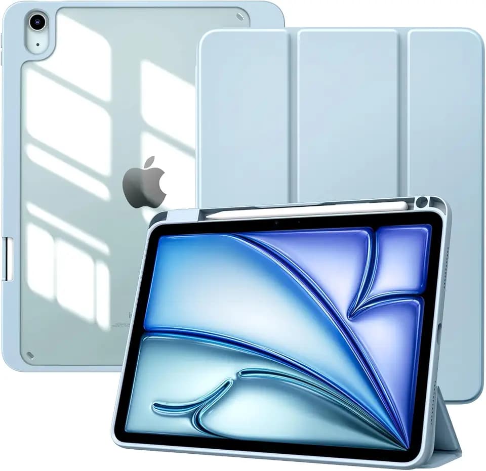 TiMOVO Case for iPad Air 11" M4/M3/M2, Air 5th/4th Gen 10.9", Sky Blue