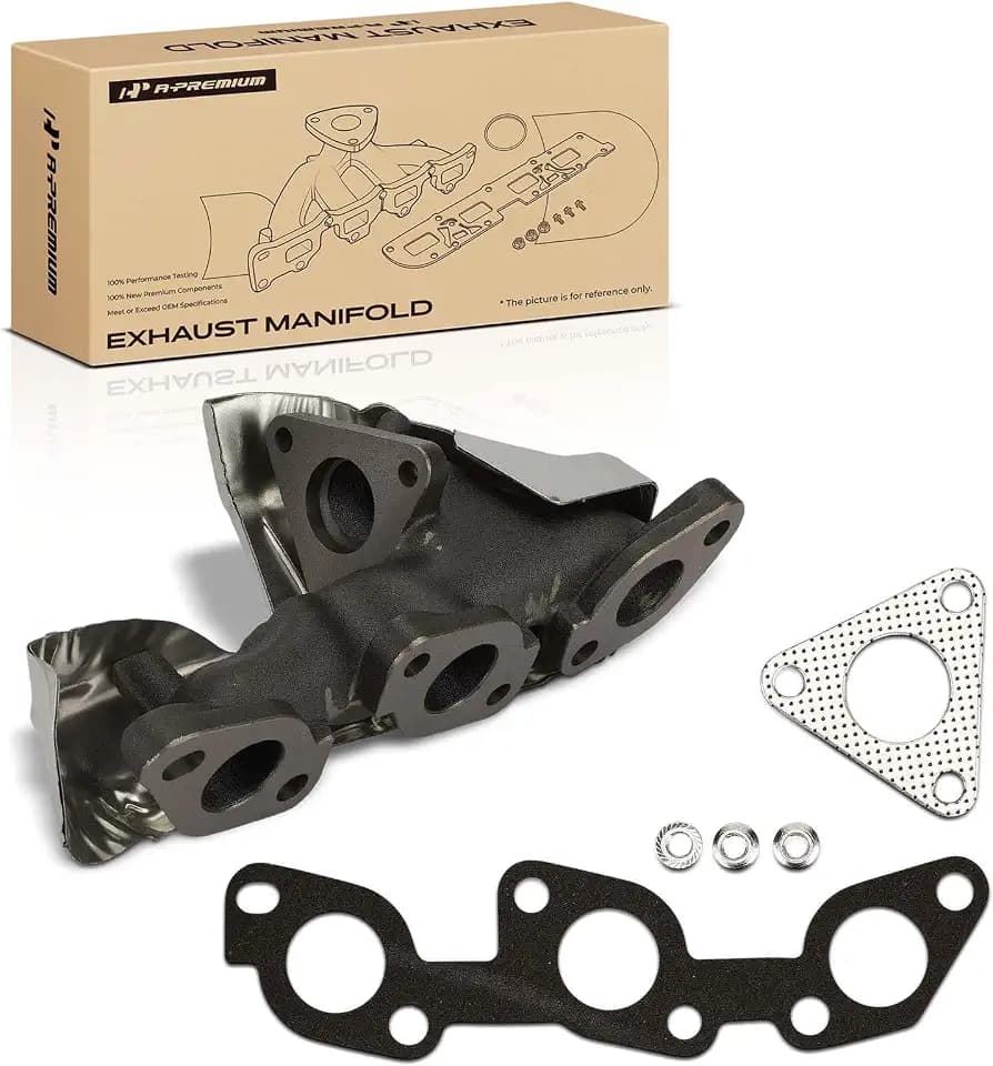 A-Premium Right Side [V6 3.3L] Exhaust Manifold Kit W/Gaskets & Hardware
