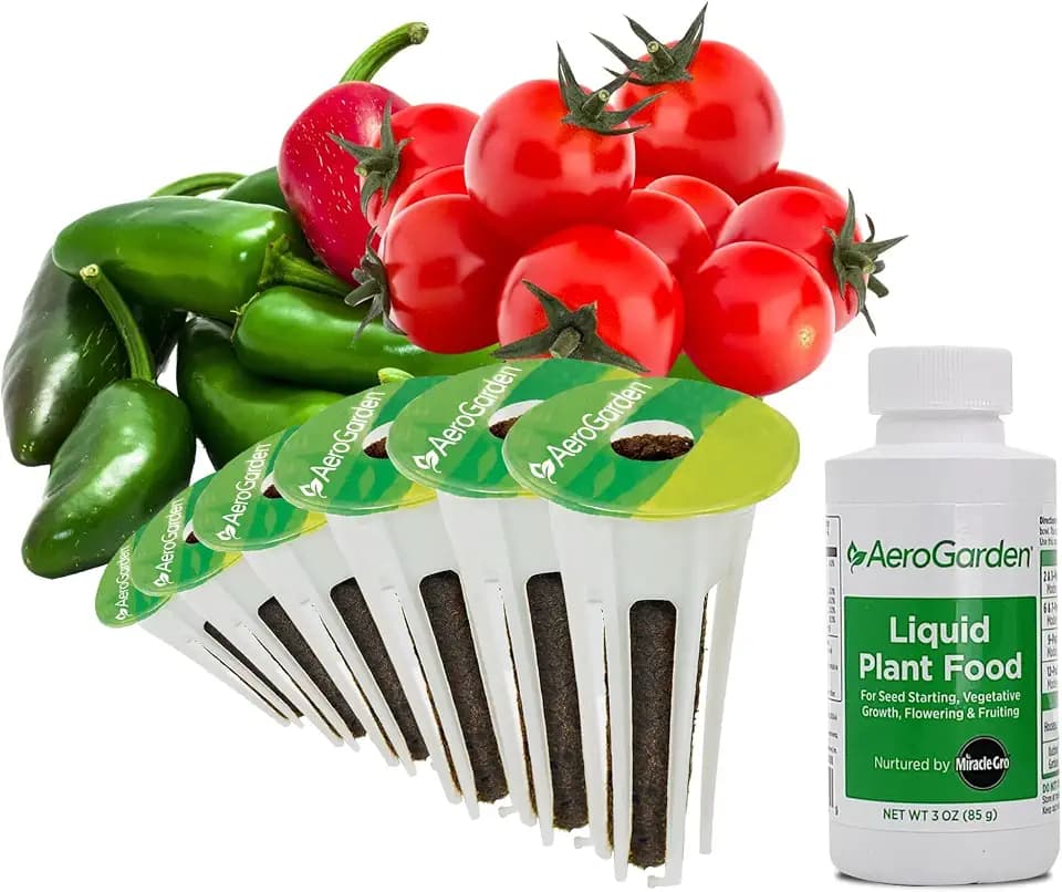 AeroGarden Salsa Garden Seed Pod Kit, 6-Pod