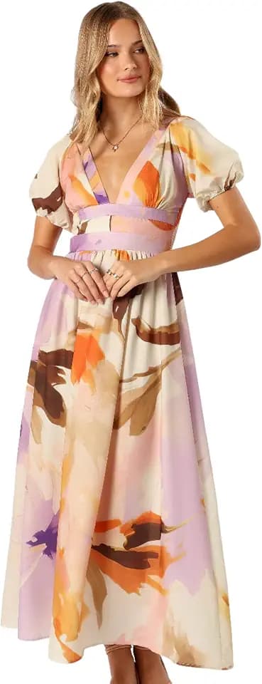 Petal & Pup Women's Christoff Maxi Dress