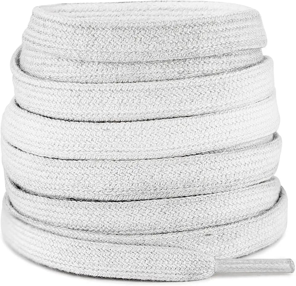 UamGlsob Artisanal Aging Dirty Cotton Shoe Laces for Sneakers