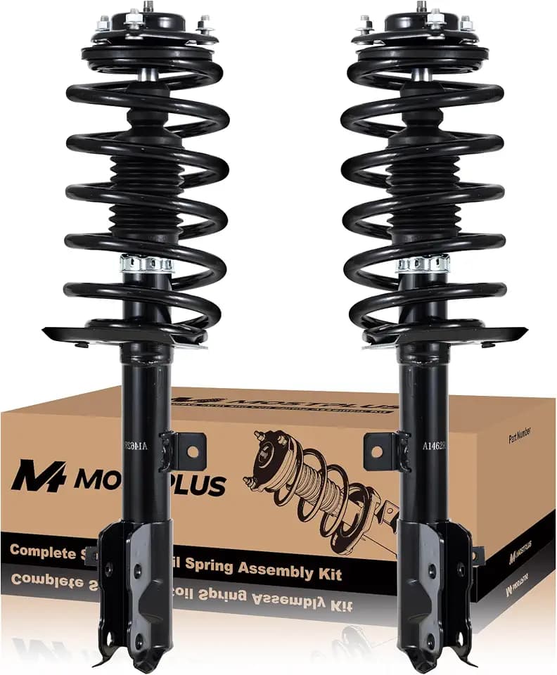 MOSTPLUS Front Complete Struts Assembly Compatible for 2012-2017 Jeep Compass Patriot FWD Struts Shocks Absorber w/Coil Spring 172951 172950