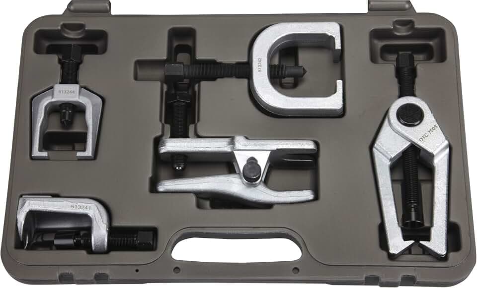 OTC 6295 Front End Service Set - 5-Piece, Includes Storage Case