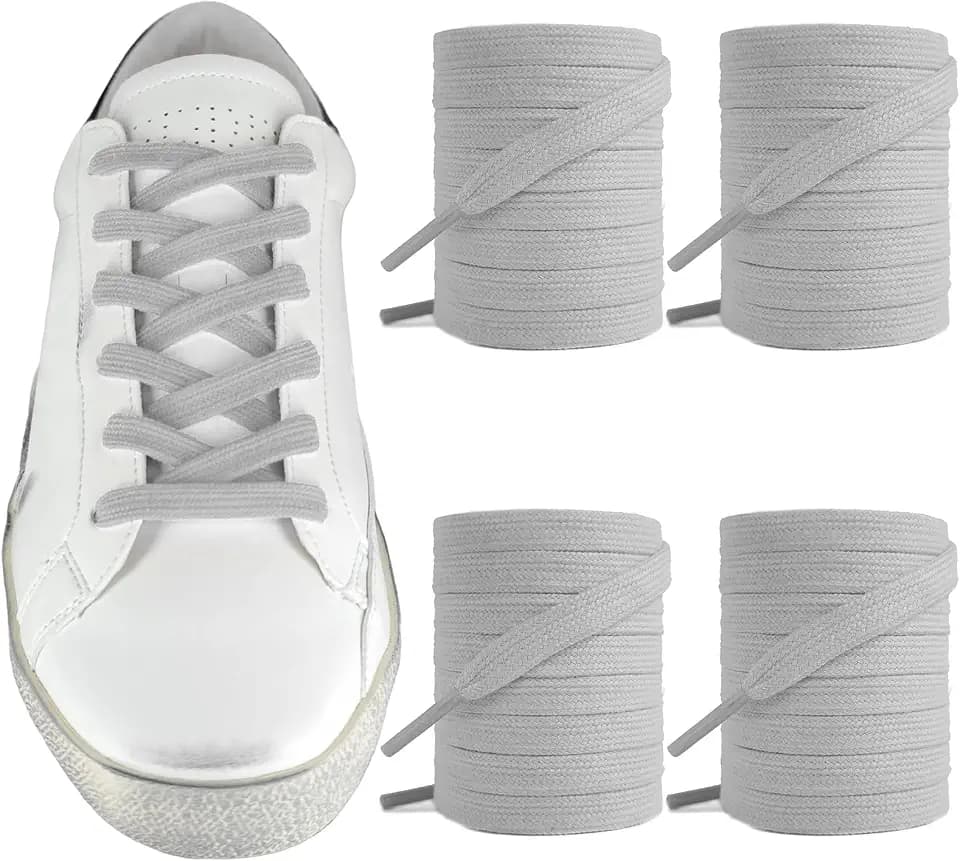 UamGlsob 2 Pairs Shoe Laces for Golden Goose Super-Star, Hi Star, Ball Star