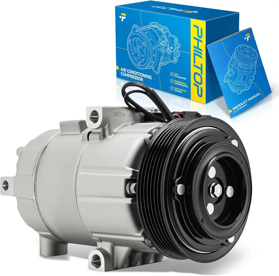 PHILTOP NEW Air Conditioner AC Compressor with Clutch for Forte 19-21 2.0L