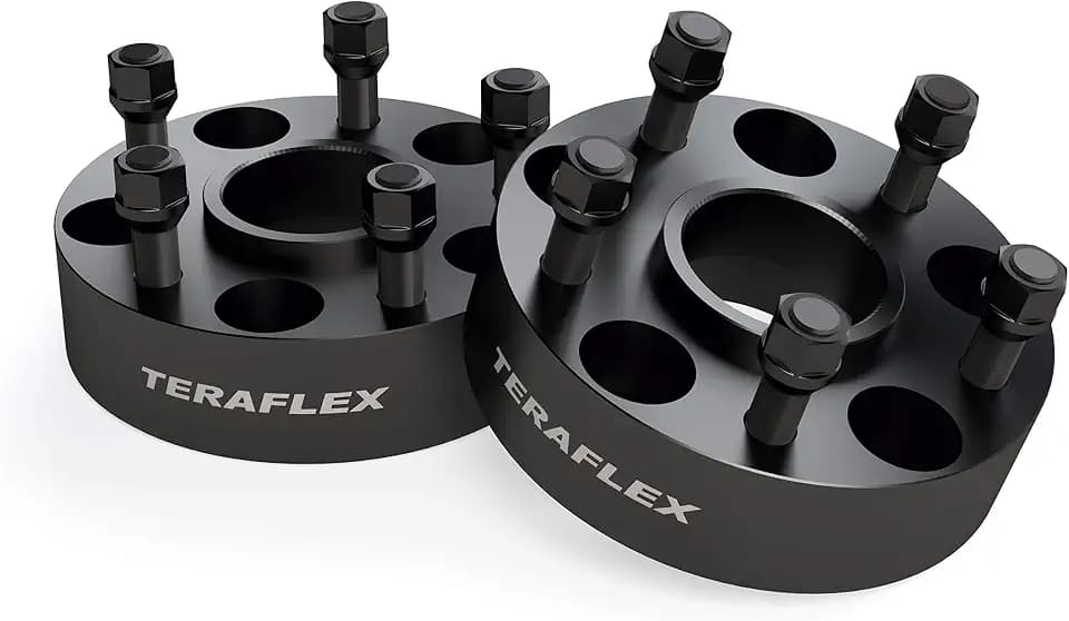 TeraFlex 1057000 JL | JT: 1.75” Wheel Offset Adapter Kit – 5x5” to 5x5” – Pair