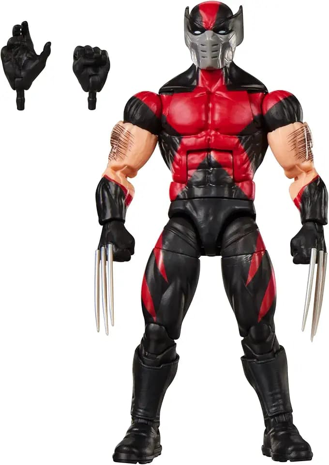 Marvel Legends Series Ultimate Wolverine, Ultimate Universe Comics Collectible 6-Inch Scale Action