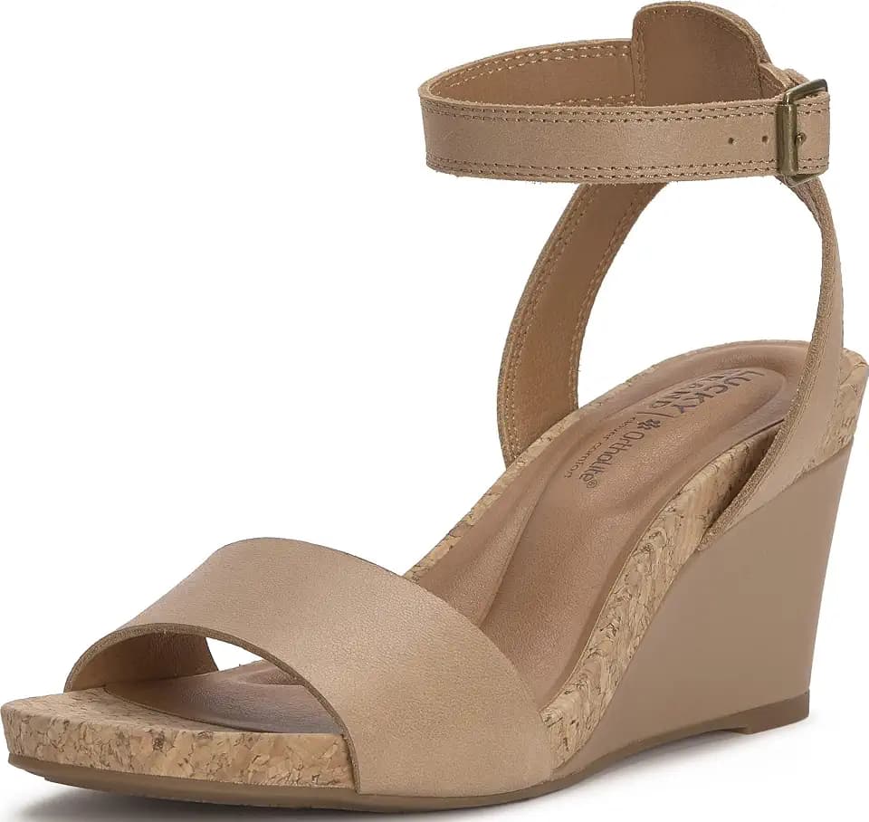 Lucky Brand Lynda Cork Wedge Sandals