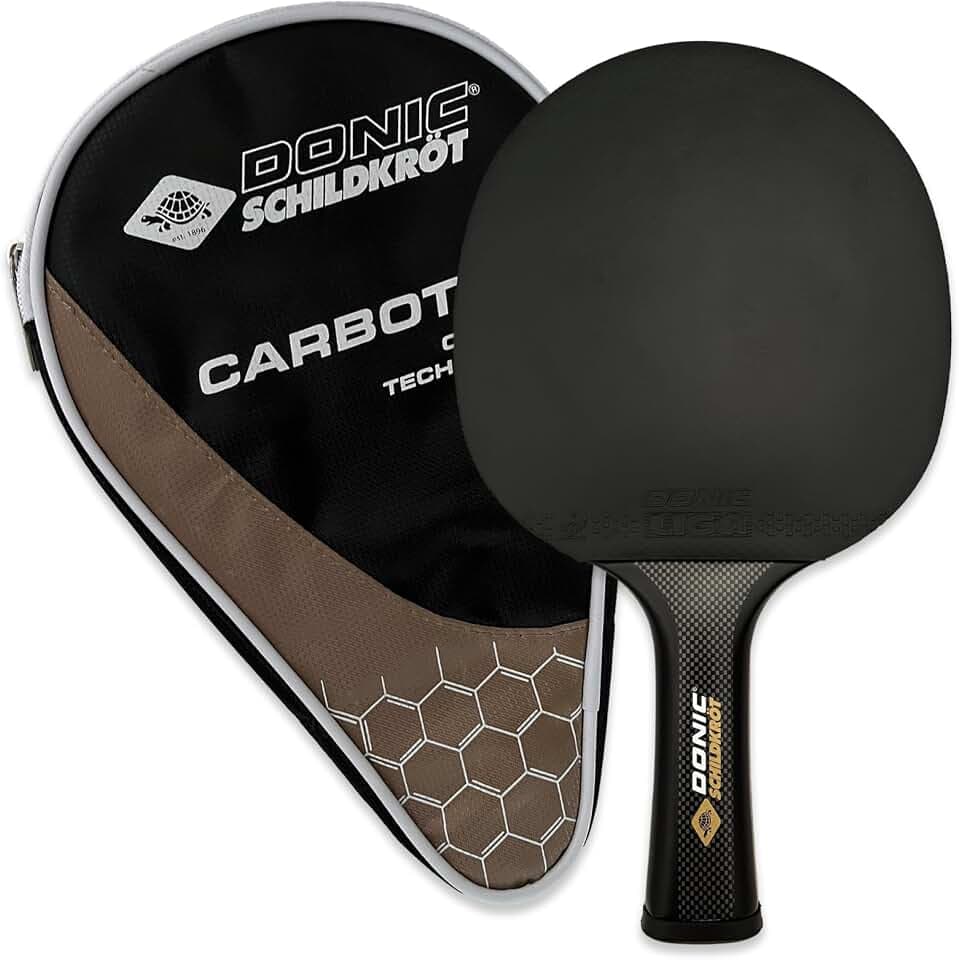 Donic-Schildkröt CarboTec 7000 Tischtennisschläger mit Tasche