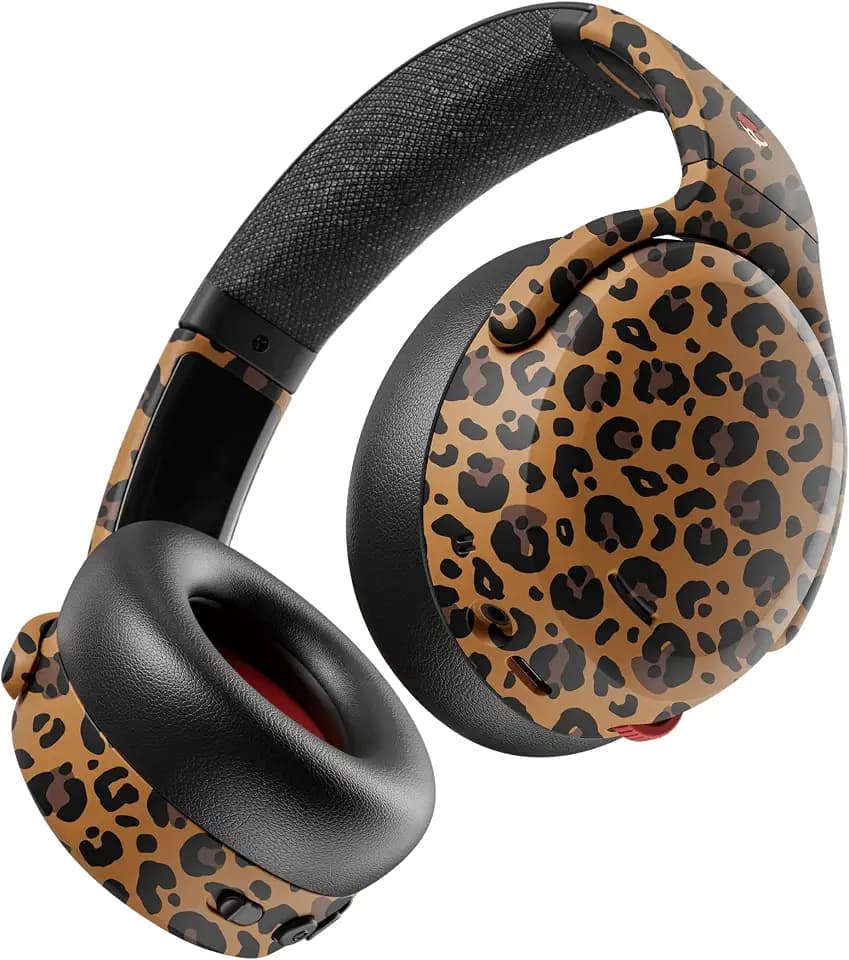 Skullcandy Crusher ANC 2 Wireless Bluetooth Over-Ear-Kopfhörer - Leopard
