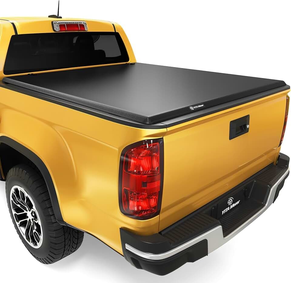 YITAMOTOR Soft Tri-Fold Tonneau Cover for 2015-2022 Colorado/Canyon 6.2ft