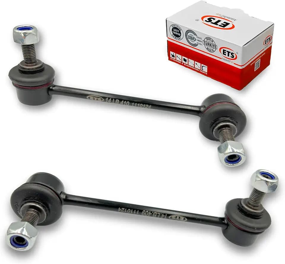 ETS 2Pc Front Left & Right Stabilizer Sway Bar End Link Kit Fits 03-13 Mazda 6/03-06 Mitsubishi Lancer AWD / 06-09 Ford Fusion / 06-09 Mercury Milan K80251, K80250