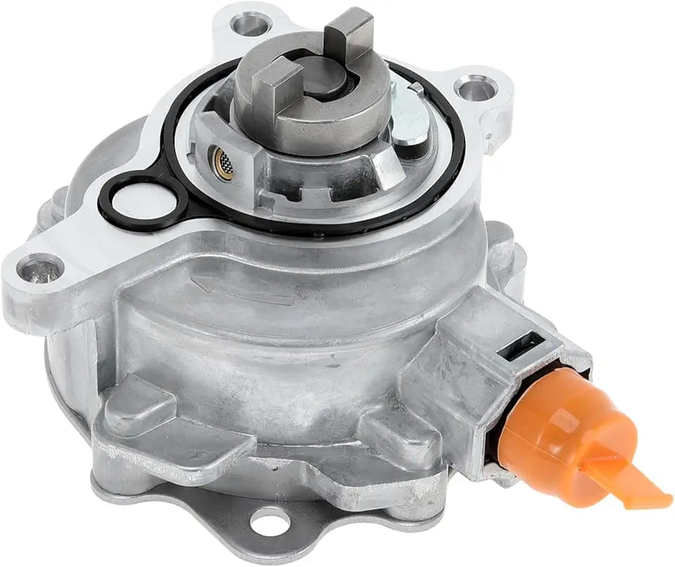 Brake Vacuum Pump No.BB5Z2A451C/LR047384 Engine Vacuum Pump for Land Rover LR2 2013-2015 Aluminum Alloy Silver Tone 1 Pc