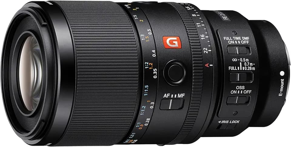 Sony FE 100mm F2.8 GM OSS Macro Lens with 1.4X Magnification (Sony E-Mount)